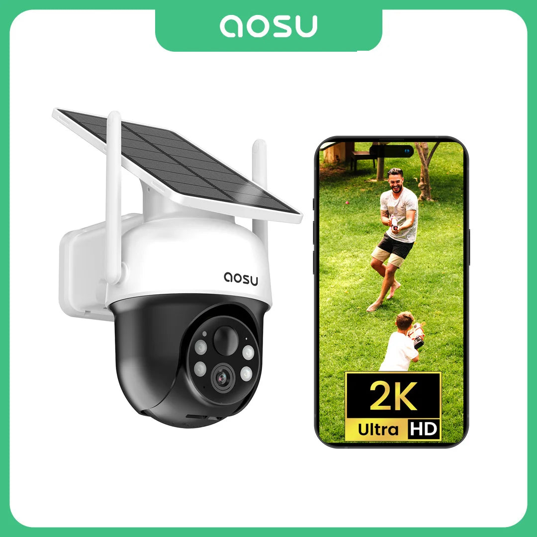 3MP Solar WiFi Camera
