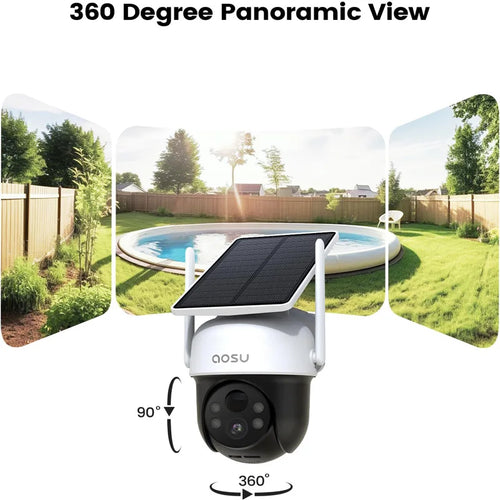 3MP Solar WiFi Camera
